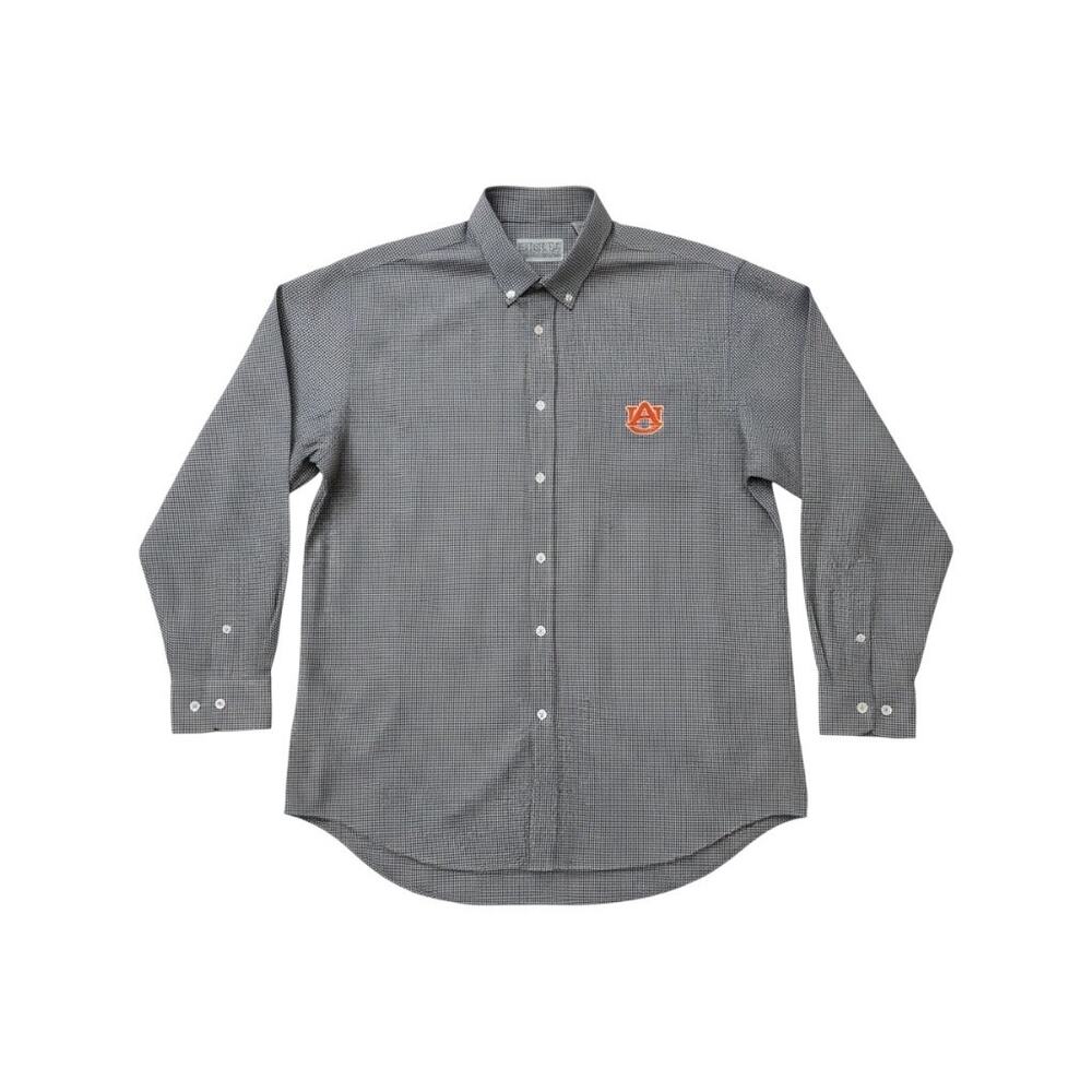 Auburn Tigers Campus Specialties gingham button-down long sleeve shirt size XXL - Picture 2 of 8